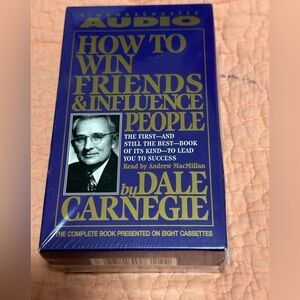 How to Win Friends & Influence People Audio Cassettes - brand new!